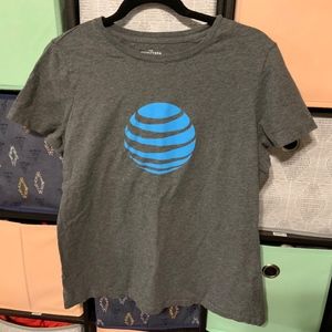 Women's Lands' End AT&T Crewneck Graphic Tee